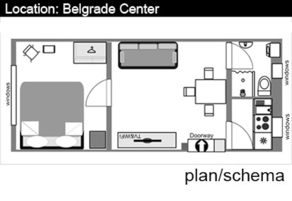 Atelier 12, Feeling Like An Artist! Promo Price Apartment Beograd Bagian luar foto